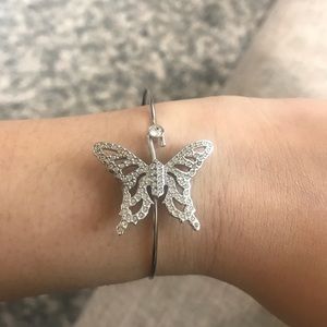 Swarovski butterfly bracelet